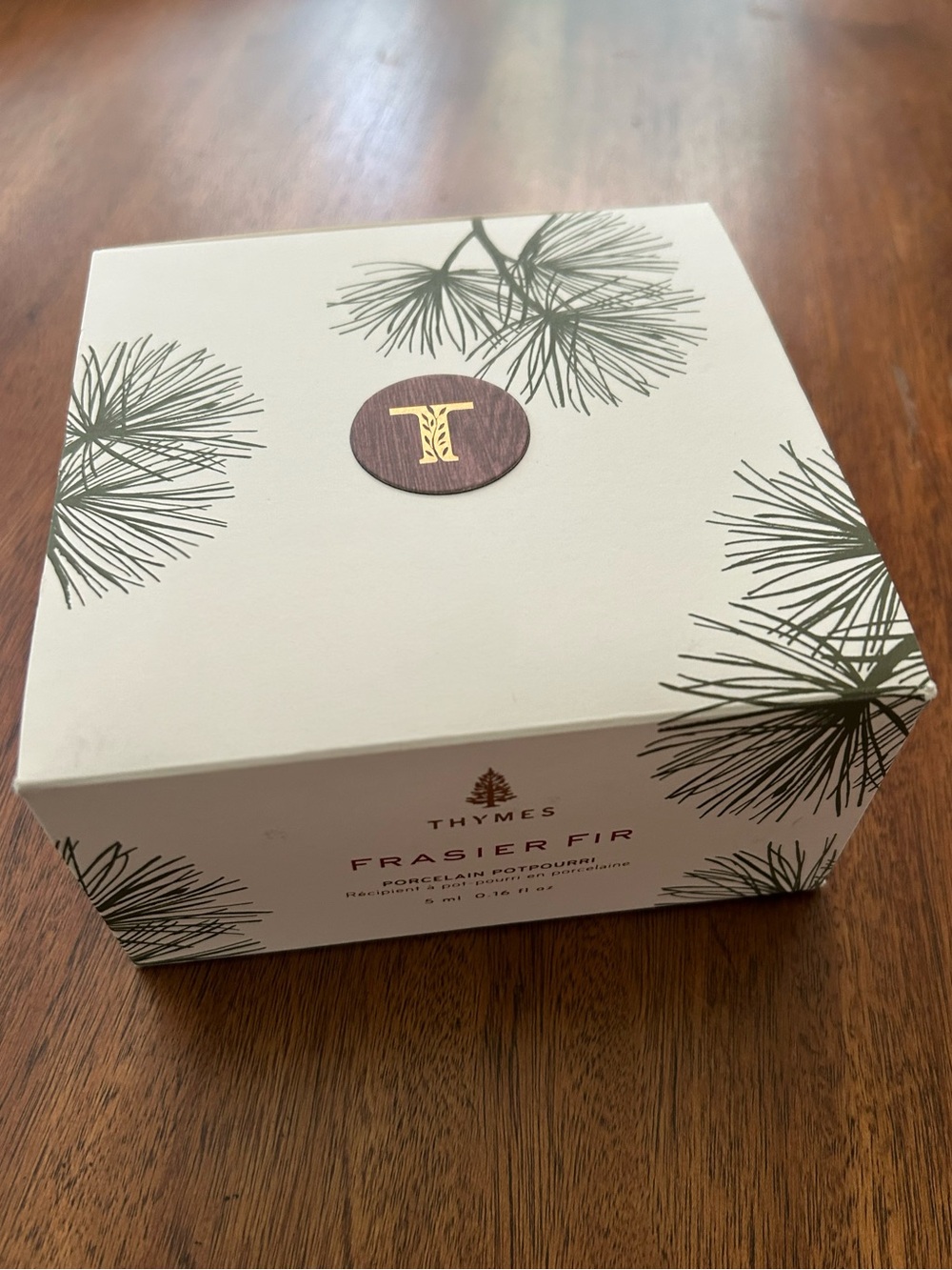 Thymes Frasier Fir Porcelain Potpourri